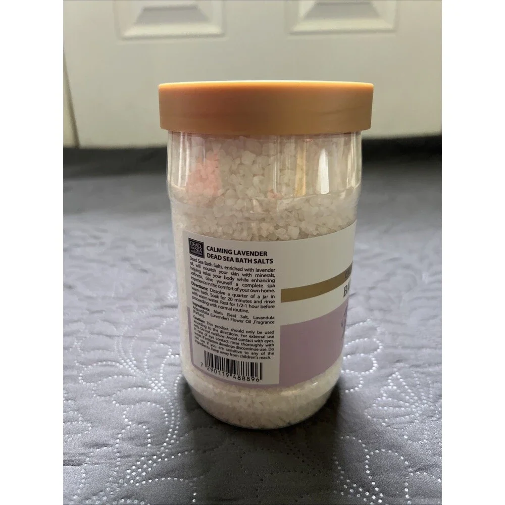 Dead Sea Collection Reviving and Calming Bath Salts Lavender 34.2 Oz Wellness